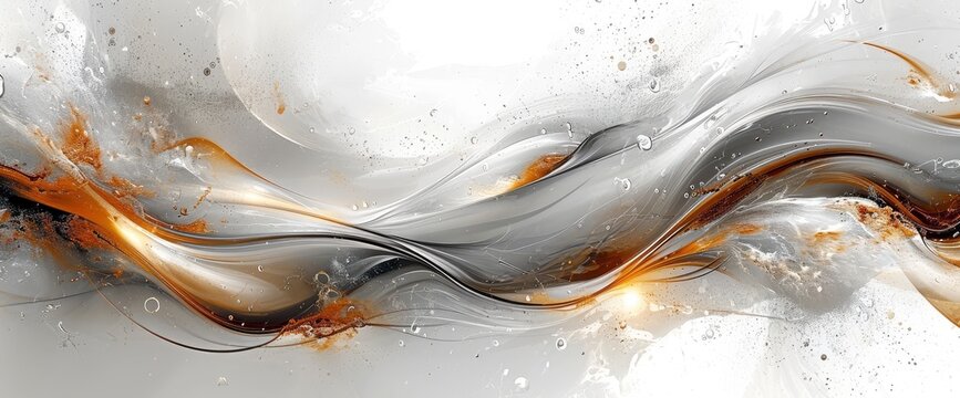 Beautiful Abstract Color White Gray Brown, Design llustration Background