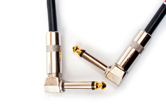 Jack cord for guitar and connection of various musical devices, pedals, amplifier and so on.