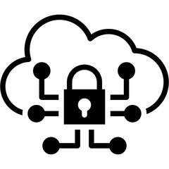 Cloud Security Icon