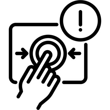Panic Button Icon