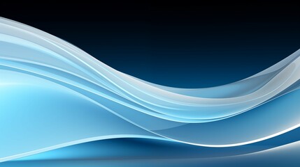Obraz premium Abstract Light Blue Wave Background