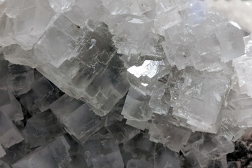 white salt crystal