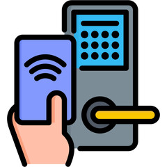 Digital Door Icon