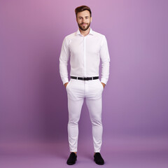 Mockup of man 