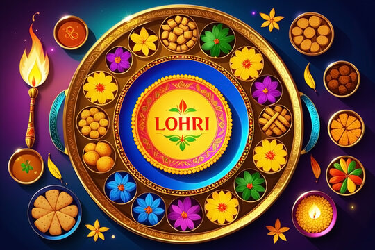 Lohri Festival Treats: Rewari, Gajak, and More with Text
