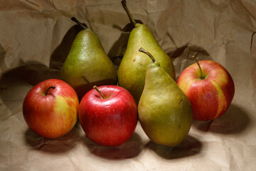pears and apples