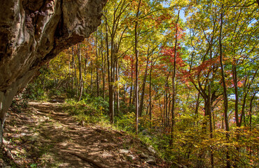 Indian Rock at Cumberland Gap National Historic Park