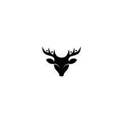 cow head and deer head icon
