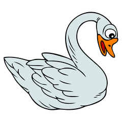 goose vector illustration