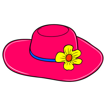 recommend clip art: millinery line vector illustration