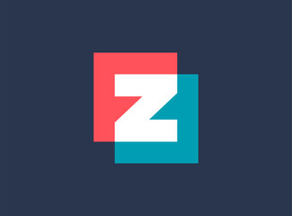 Letter Z logo icon design template elements