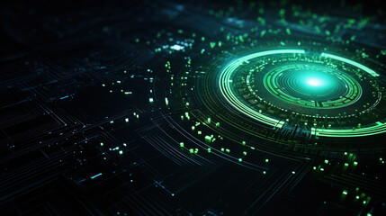 Abstract Network Background. Abstract high tech digital technology background. Technology Network Background.