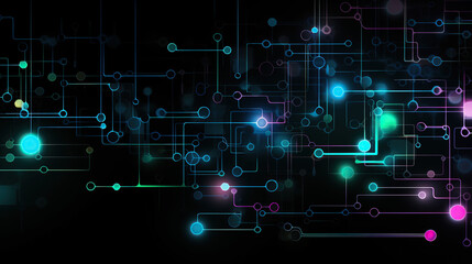 Abstract Network Background. Abstract high tech digital technology background. Technology Network Background.