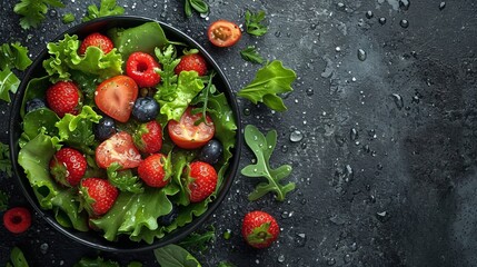 Fresh Salad Photography