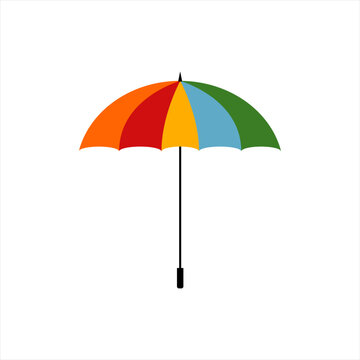Colorful Umbrella illustration vector image