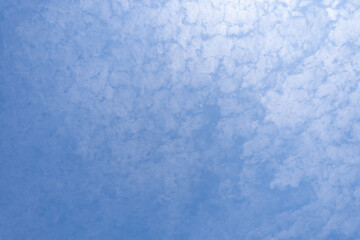Blue sky and white cloud