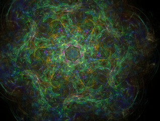 Imaginatory fractal abstract background Image