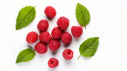 Ripe rasberries