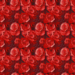Roses background, floral background, seamless rose background, Valentine's background