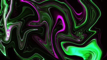 Obraz premium Trendy abstract colorful liquid background. Stylish marble wave texture illustration