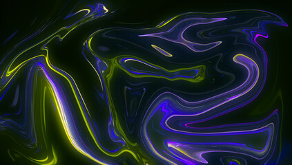 Trendy abstract colorful liquid background. Stylish marble wave texture illustration