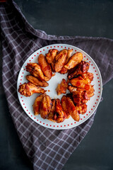 grilled chicken on the plate