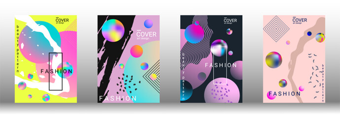 Future futuristic template with abstract forms for banner design, poster, booklet, report, journal.