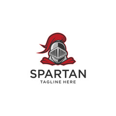 ''Warriors'' Spartan Logo Vector, Sparta Logo Vector, Spartan Helmet Logo