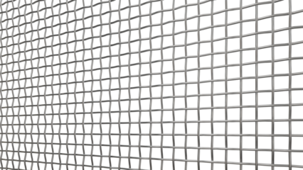 Industrial Strength, Isolated Beauty: Seamless steel mesh texture, isolated on transparent background. Perfect for adding realism and texture to architecture, engineering, and industrial visuals