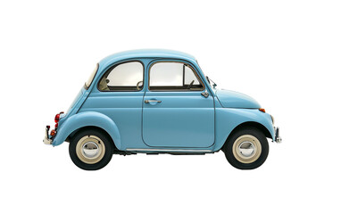 Micro Car on Transparent Background