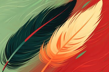 bird feathers background pattern, banner, wings background picture, seamless background