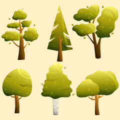 Vector set of trees