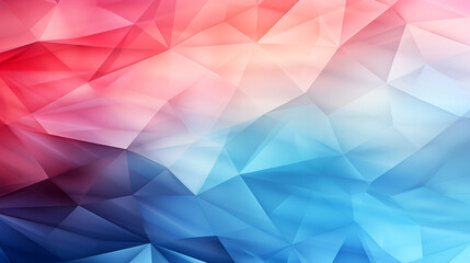 Obraz premium Watercolor-style polygon background in light rainbow colors