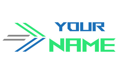 Abstraction. Art design. Figure. Symbol and letter. Sign on a white background. Name of the company. Logo. Graphic element. Design.