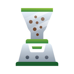 Vietnam drip icons, minimalist vector illustration and transparent graphic element. Isolated on white background