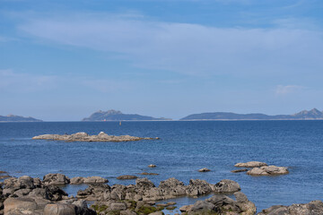 Walking through Cabo Estay you can see the small archipelago that protects the R&iacute;a de Vigo called Cies Islands where the beach is considered the best in the world.