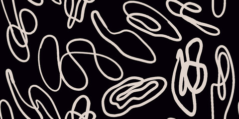 Trendy abstract pattern. Modern vector template for design.
