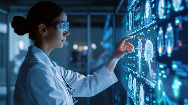 Virtual medical worker touch: advancements in technology and the medical revolution Medical study using artificial intelligence and deep learning.