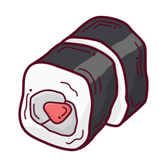 sushi illustration