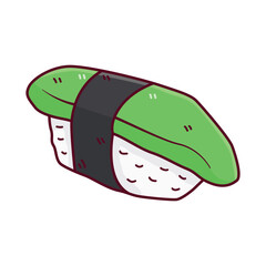 sushi illustration