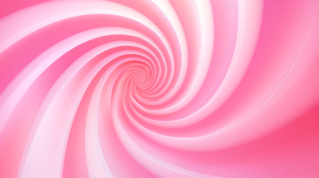 sweet pink candy abstract spiral background