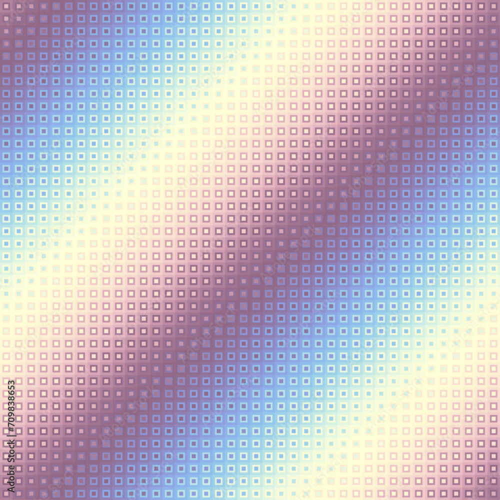 Aufkleber Geometric abstract pattern in low poly style.