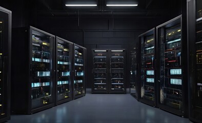 Modern Data Technology Center Server Rac
