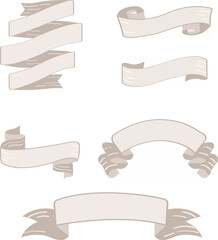 Obraz premium color ribbon icon royalty vector