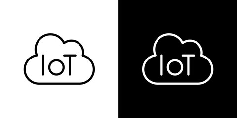 シンプルなIoTアイコン