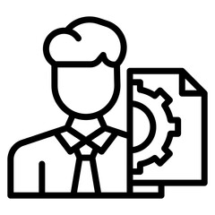 Accredited Investor icon vector image. Can be used for Crowdfunding.