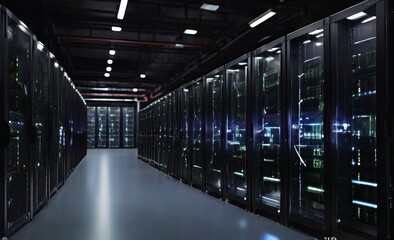 Modern Data Technology Center Server Rac