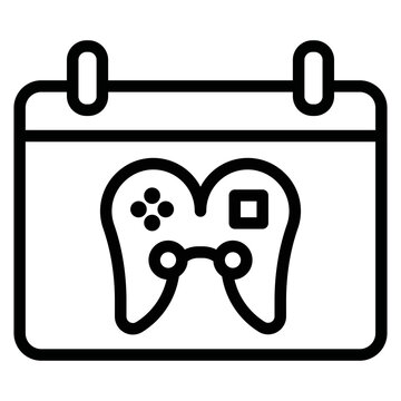 Game Release icon vector image. Can be used for Game Development.