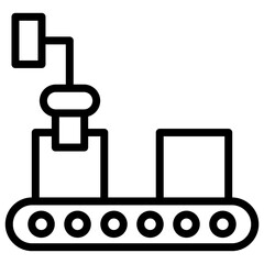 Automotive Industry icon vector image. Can be used for Industry.