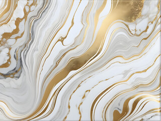 soft pastel colors white and gold marble texture photorealistic Generative AI